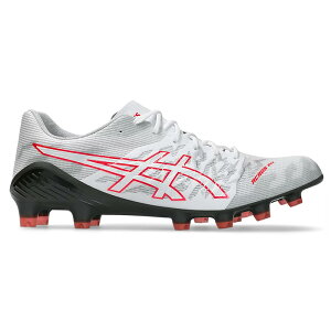 asics アシックス サッカースパイク DS LIGHT ACROS 3 メンズ STANDARD ホワイト/レッド 1101A070.104