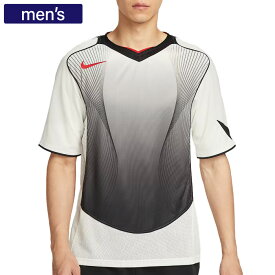 NIKE ナイキ トータル 90 メンズ Dri-FIT ショートスリーブ サッカーユニフォーム プラシャツ ホワイト/ブラック/ブラック/レッド HV1179-133