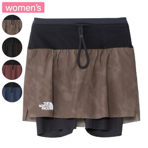 THE NORTH FACE ザ ノースフェイス エンデュリストレイルスカート レディース 軽量 4Wayストレッチ UVカット率85%以上 ランニング NBW72572