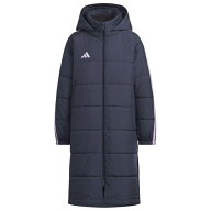 adidas アディダス ジュニアベンチコート キッズマストハブ ボア ロングコート レジェンドインク/パウダ…