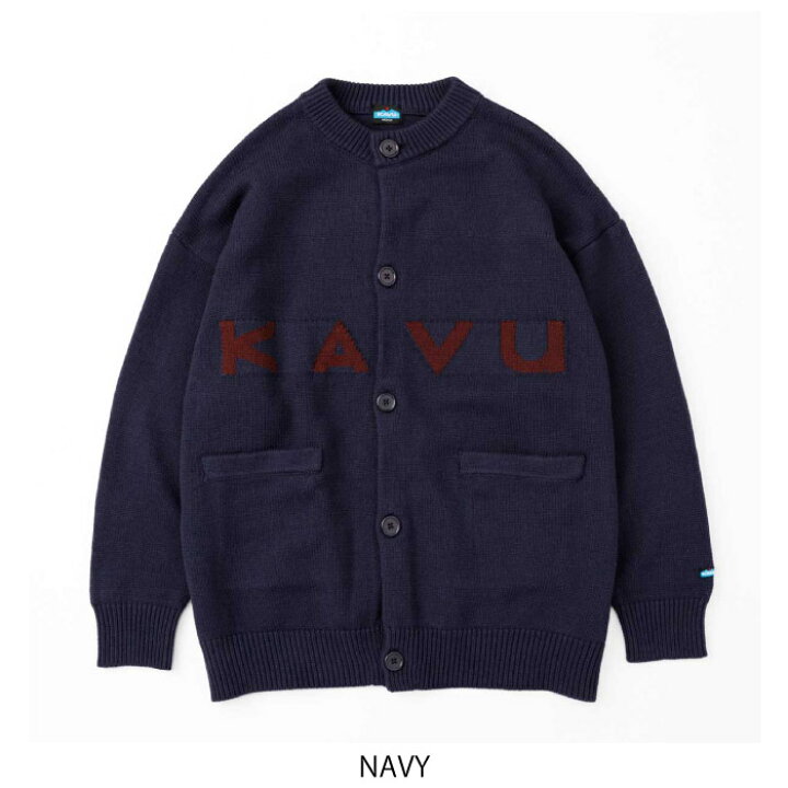 楽天市場】KAVU カブー メンズ ニットカーディガン コットン/アクリル 
