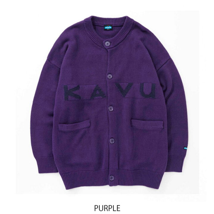 楽天市場】KAVU カブー メンズ ニットカーディガン コットン/アクリル 