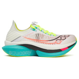 SAUCONY �T�b�J�j�[ �����j���O�V���[�Y ENDORPHIN ELITE 2 �G���h���t�B���G���[�g2 �����Y �z���C�g�^�~���[�^���g s30994