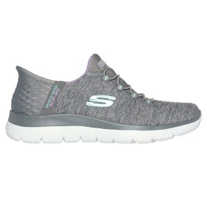 skechers �X�P�b�`���[�Y �E�H�[�L���O�V���[�Y �X���b�v�C���Y �T�~�b�c �_�Y�����O �w�C�Y ���f�B�[�X ���C�h �O���[/�}���` 149937W GYMT