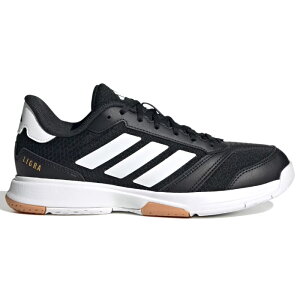 adidas �A�f�B�_�X �n���h�{�[���V���[�Y Ligra 8 ���O��8 ���f�B�[�X ���M�����[�t�B�b�g �u���b�N/�z���C�g �C���h�A �����R�[�g�p �h�b�W�{�[�� IH8119
