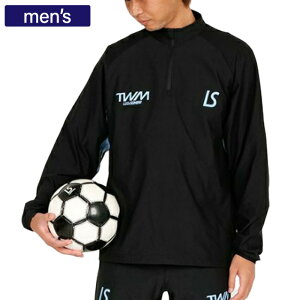 LUZ e SOMBRA ルースイソンブラ トップス TWM DRY HALFZIP TOP メンズ 速乾 伸縮 ドライ リラックス ドローコード サッカー フットサル l1251054
