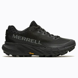MERRELL メレル トレイルランニングシューズ AGILITY PEAK 5 レディース 厚底 BLACK/BLACK ブラック/ブラック W068090