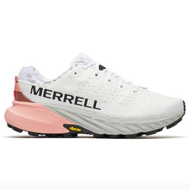MERRELL メレル トレイルランニングシューズ アジリティピーク 5 AGILITY PEAK 5 レディース 厚底 WHITE/SOFT CORAL ホワイト/ソフト コーラル W068374