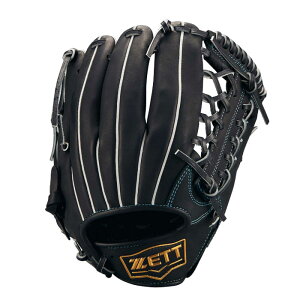 ZETT ゼット 野球グローブ グラブ 少年軟式用 ゼロワンステージ 外野手用 サイズLL 右投げ用 ジュニア ブラック BJGB71540S