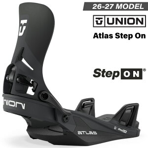 �y�\���t���z 26-27new���f�� UNION ���j�I�� Atlas Step On �A�g���X�X�e�b�v�I�� �����Y M�T�C�Y Black
