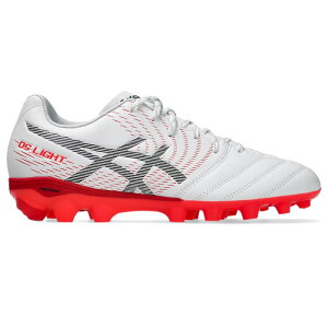 asics �A�V�b�N�X �T�b�J�[�X�p�C�N �W���j�A DS LIGHT JR GS White/Flash Red 1104A054-103