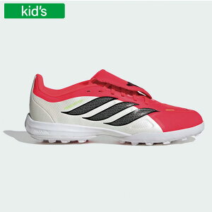 adidas �A�f�B�_�X �T�b�J�[�X�p�C�N �v���f�^�[ LEAGUE �W���j�A �t�H�[���f�B���O�V���[�^�� TF �^�[�t�p Lucid Red Core Black Cloud White JR7917