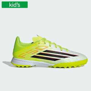 adidas �A�f�B�_�X �T�b�J�[�X�p�C�N F50 LEAGUE �W���j�A TF �^�[�t�p �g���[�j���O�V���[�Y Team Solar Yellow 2 Core Black Lucid Red JR9018