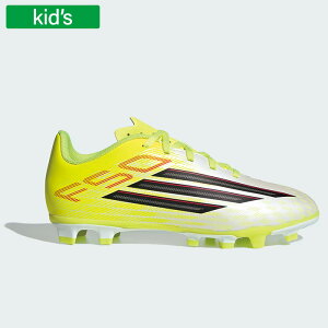 adidas �A�f�B�_�X �T�b�J�[�X�p�C�N F50 CLUB �W���j�A FG MG Team Solar Yellow 2 Core Black Lucid Red JS1482