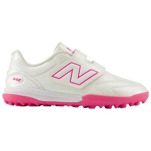 NewBalance �j���[�o�����X �T�b�J�[�X�p�C�N 442 Team Hook & Loop Jnr TF V3 �L�b�Y W�� �l�H�ŗp �z���C�g×�s���N �t�b�g�{�[�� Y43VT9IW