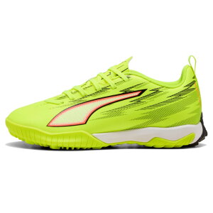 PUMA �v�[�} �T�b�J�[�g���[�j���O�V���[�Y �E���g�� 6 �v���C TT +�~�b�h �W���j�A Yellow Alert/PUMA Black/Glowing Red/Lime Squeeze 109058_01