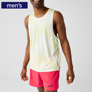 BROOKS �u���b�N�X �����Y �����j���O�V���O���b�g �V���c Dash Singlet Printed �W���M���O �}���\�� �g���[�j���O BAM5890