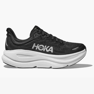 HOKA �z�J �����j���O�V���[�Y ���f�B�[�X W BONDI 9 �{���_�C 9 ���M�����[ �u���b�N/�z���C�g 1162012