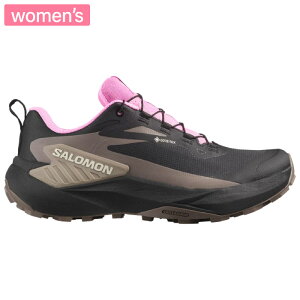 SALOMON �T������ �����p�g���C�������j���O�V���[�Y GENESIS GORE-TEX �W�F�l�V�X �S�A�e�b�N�X Cyclamen / Black / Etherea �g������ �S�V��Ή� L47862900