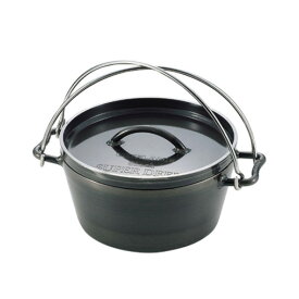 UNIFLAME ユニフレーム UFダッチオーブン 8インチ 黒皮鉄板 アウトドア キャンプ バーベキュー 660935