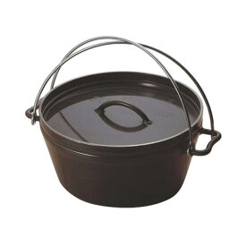 UNIFLAME ユニフレーム UFダッチオーブン 10インチ 黒皮鉄板 アウトドア キャンプ バーベキュー 660942