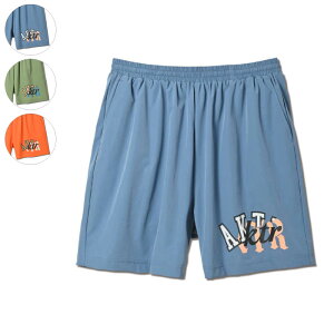 AKTR �A�N�^�[ MIXTURE LOGO SHORT WIDE PANTS �V���[�c ���C�h�p���c �o�X�P�b�g�{�[�� 2023�N�t�� 123-017002