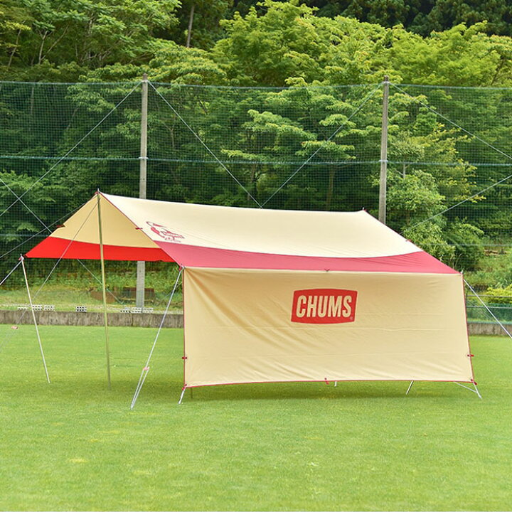 楽天市場】CHUMS チャムス Long Square Tarp ロングスクエアタープ 4m 