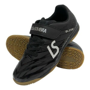 LUZ e SOMBRA ルースイソンブラ FUTEBOLISTA2 IN VELOCRO ジュニア インドアシューズ フットサル ベロクロ ゴム底 体育館 室内 ブラック F2222501