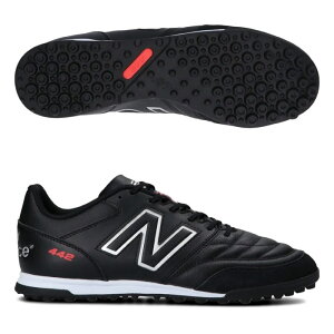 New Balance ニューバランス 442 TEAM TF トレーニングシューズ ターフ 2E サッカー フットサル 2024年春夏 ブラック MS42TBK22E