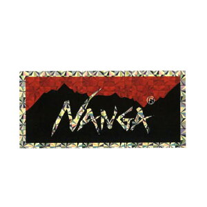 NANGA �i���K HOLOGRAPHIC LOGO STICKER �z���O���t�B�b�N���S�X�e�b�J�[ 9.6cm×4.5cm NA2353-3G512