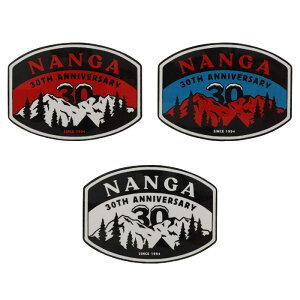 NANGA �i���K 30TH ANNIVERSARY STICKER 30�C���[ �A�j�o�[�T���[ �X�e�b�J�[ 2024�N�t�� 30���N NA2454-3G506-Z