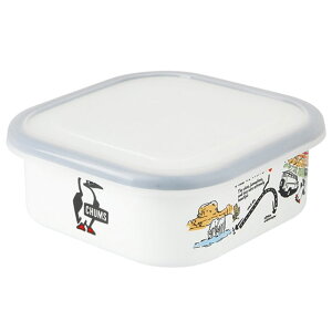 CHUMS �`�����X Enamel Container M �G�i�����R���e�iM ������� �N�b�L���O�p�� 1�J���[ CH62-2081