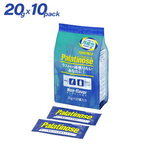 Palatinose �p���`�m�[�X �s���A�p���X�e�B�b�N 20g×10�ܓ��� �T�v�� �G�l���M�[ �J�[�{���[�f�B���O �}���\�� �g������ �g���C�A�X���� ���[�h�o�C�N 730036