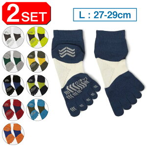 TABIO SPORTS �^�r�I �X�|�[�c ���[�V���O�����ܖ{�w 2���Z�b�g L�T�C�Y 27-29cm �\�b�N�X �C�� 5�{�w �����j���O �}���\�� �W���M���O ���{�� 10�J���[