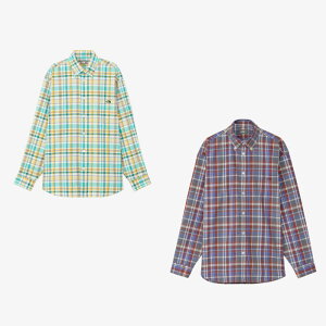 THE NORTH FACE U m[XtFCX L/S Madras Shirt OX[u}hXVc {^_EVc jZbNX Y fB[X 2J[ NR12431