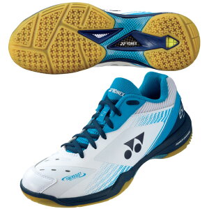 YONEX ���l�b�N�X �o�h�~���g���V���[�Y �p���[�N�b�V���� 65Z 3E �z���C�g�^�I�[�V�����u���[ SHB65Z3 725