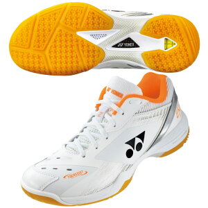 YONEX ���l�b�N�X �o�h�~���g���V���[�Y �p���[�N�b�V���� 65Z ���C�h 4E �z���C�g�^�I�����W SHB65Z3W 386