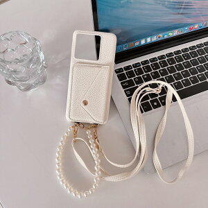 パール ハンドストラップ付き Redmi Note 13 Pro+ 5G ケース Redmi Note 13 Pro 5G ケース スマホショルダー カード収納 Xiaomi 14 Ultra スマトフォンケース Redmi 12 5G 携帯ケース オシャレ Xiaomi 13T カバー Xiaom