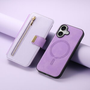 MagSafe対応 iphone 16ケース 手帳型 分離式 iphone 16 ケース カメラ レンズ保護 マグセーフ おしゃれ カード収納 スキミング防止 16e 15Pro 14plus 12Pro カバー ワイヤレス充電対応 ビジネス 女子 全面保