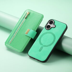 MagSafe対応 iphone 16ケース 手帳型 分離式 iphone 16 ケース カメラ レンズ保護 マグセーフ おしゃれ カード収納 スキミング防止 16e 15Pro 14plus 12Pro カバー ワイヤレス充電対応 ビジネス 女子 全面保