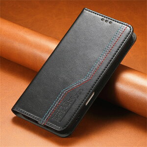 自動吸着 Nothig CMF Phone1 ケース 手帳型 手持ち 弾力バンド付き Nothing Phone (2a) Plus ケース マグネット式 財布型 3色ステッチ スタンド機能付き レザー Nothing Phone (2a) Nothin?Phone?3a 3a?Pro カバー 磁気