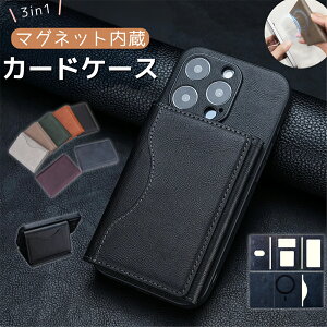 Magsafe �E�H���b�g �O�܂� �A�N�Z�T���[ iPhone 17 16 15 14 13 12 pro max Magsafe�Ή� �J�[�h�P�[�X �J�[�h�z���_�[ �J�[�h���[ 6�� �X�}�z �X�^���h PU���U�[ �}�O�l�b�g�� �R���p�N�g �}�O�Z�[�t�E�H