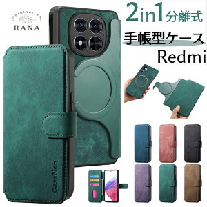 Redmi 15 5G �P�[�X �蒠�^ MagSafe�Ή� Redmi Note 14 Pro 5G �P�[�X Redmi Note 13 Pro+ 5G �J�o�[ ������ 2way ���z�^ �J�[�h���[ RFID�ی� Redmi Note 13 Pro 5G �P�[�X Redmi 12C �J�o�[ ���b�h�~�[ Note 11 Pro 5G �蒠�^�P