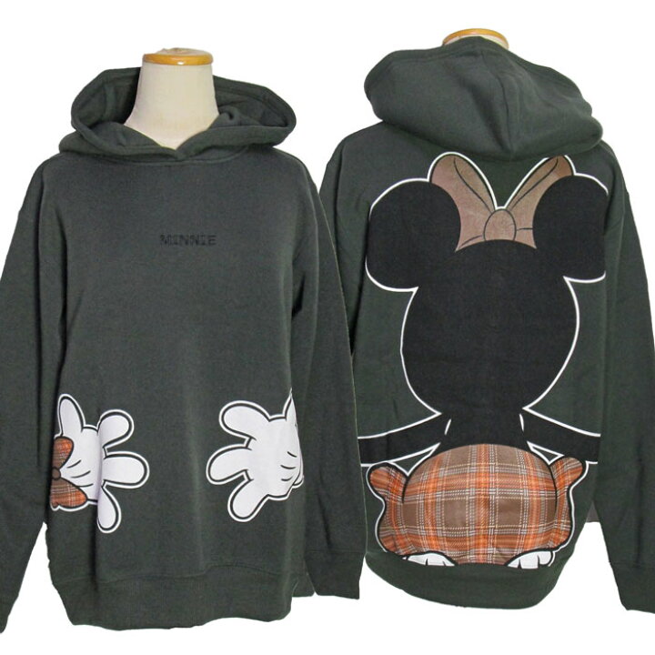 楽天市場 レディース ディズニー パーカー Disney 裏起毛 ミッキー 胸シシュウ 抱きつきプリントプルパーカー クリスマス プレゼント 贈り物 大人トップス フード パーカー キャラクター プリント 冬物 長袖 暖か あったか 定番 部屋着 ブランド かわいい おしゃれ 送料