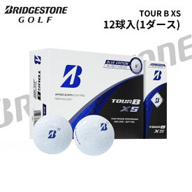 【12/10 ★ 要エントリー！抽選で2人に1人へポイントバック ★ 最大300％】 2025年 日本製 BRIDGESTONE ブリヂストン TOUR B XS ツアーB XS BLUE EDITION ブルーエディション 12個入り 1ダース 3ピース構造 高初速コア設計 スピン と ソフトフィール