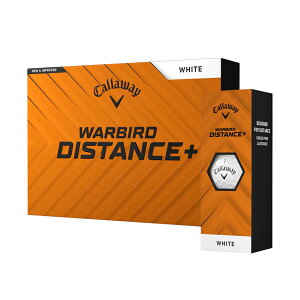 2025年 日本正規品 CALLAWAY キャロウェイ WARBIRD DISTANCE+ ウォーバード ディスタンス ツーピース 高反発 高初速 トライ ブレンド アイオノマー カバー 高エネルギー コア アイオノマー 贈答品に!
