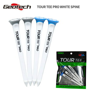 Geotech TOUR TEE PRO WHITE SPINE WIebN cA[eB[ v zCg Xs ϋv h~ 򋗗 萫 S |J[{lCg 80mm 45mm