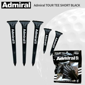 Admiral TOUR TEE SHORT BLACK 5piece set cA[eB[ V[gubN 5s[XZbg ϋv h~ 򋗗 萫 S |J[{lCg 80mm 45mm