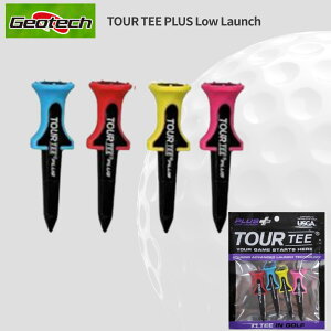 Geotech TOUR TEE Plus Low Launch �W�I�e�b�N �c�A�[�e�B�[ �v���X ���[ ���[���` �ϋv�� �����h�~ �򋗗� ���萫 �S�� �|���J�[�{�l�C�g 55mm �i����24mm �R���y�i�i �����p �������b�s���O ���[��A��