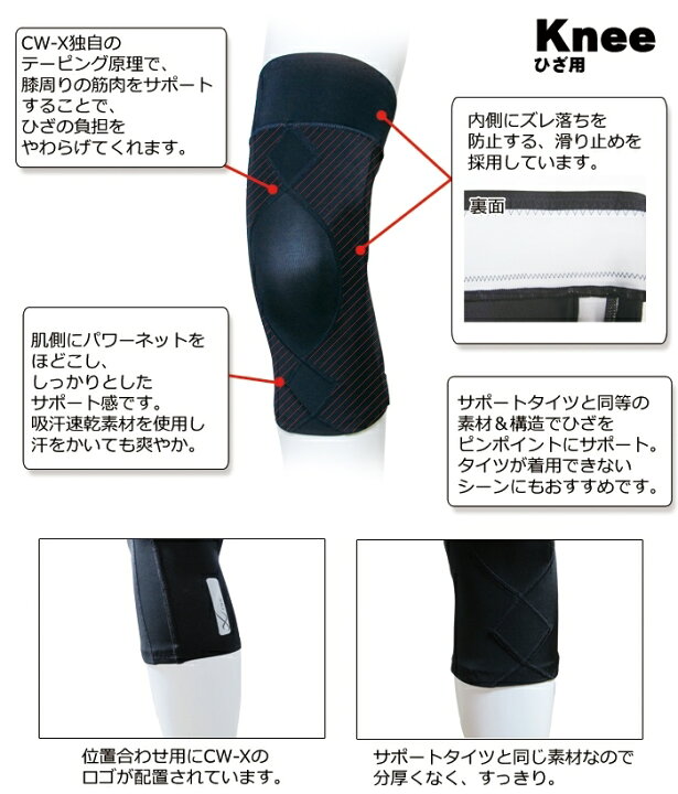 楽天市場】ワコール Wacoal CW-X CWX レディース 足首 ひざ用 CW-X 